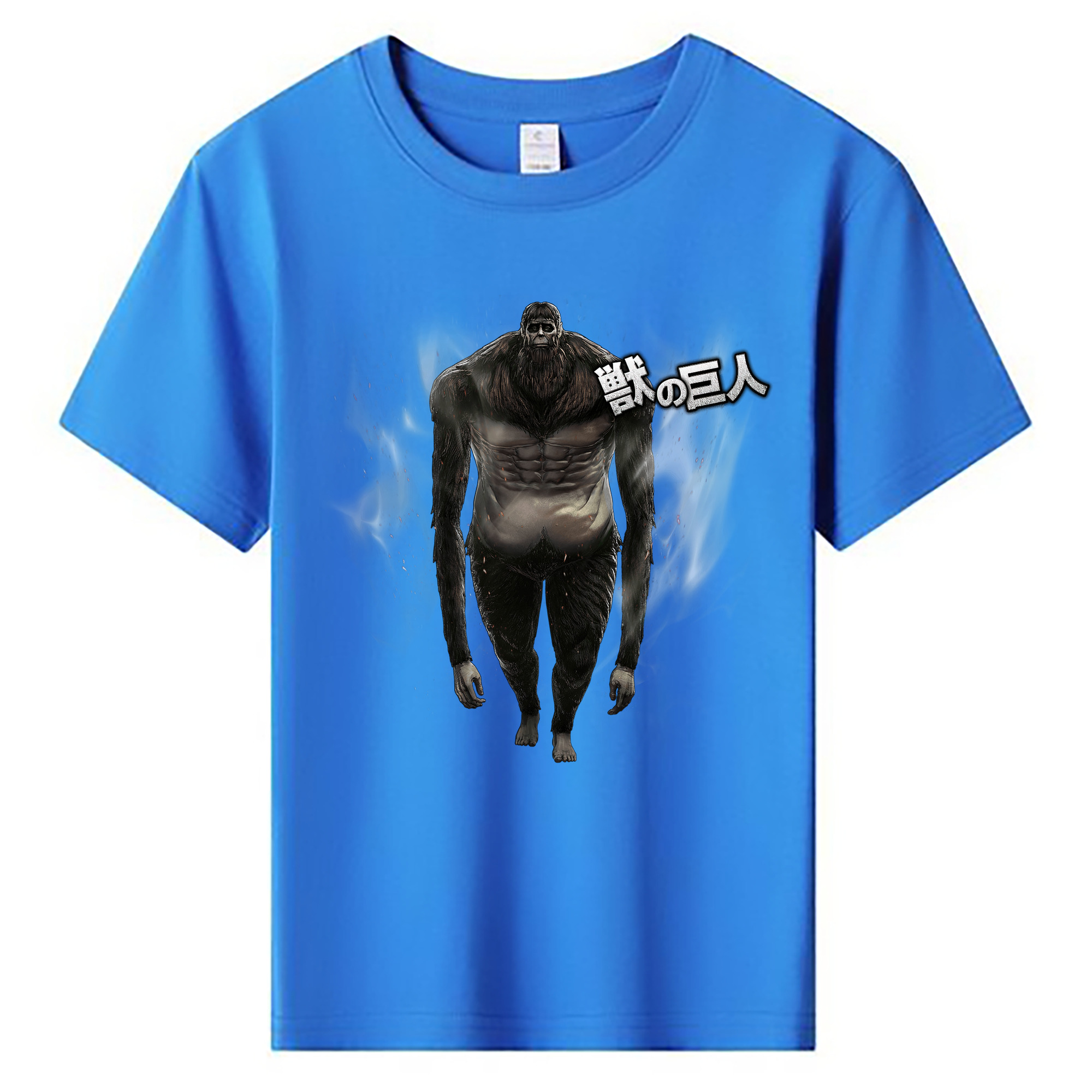 （画像用） 進撃の巨人 Attack on Titan 綿100％キッズTシャツ（フロントプリント）